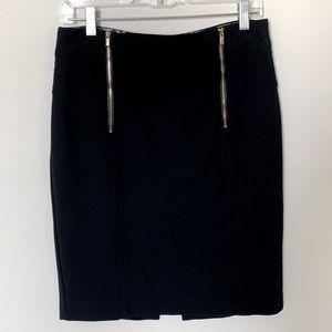 EUC Cache Black Zipper Skirt 10